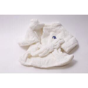 Cabbage Patch Kids White Bath Robe by Homespun Toy Doll Clothing ~ 260205-WH 949